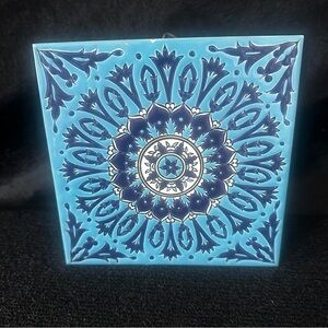 Vintage Handmade Nassos Keramik Tile